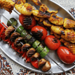 Shish Kebabs & Shirazi Salad