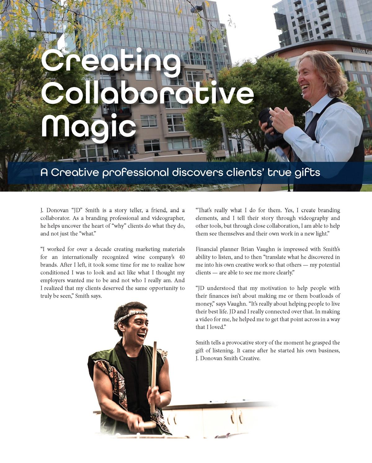 creating collaborative music ad