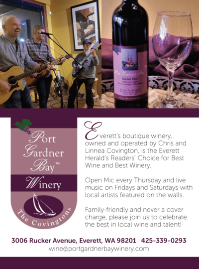 Port Gardner Bay Winery Ad