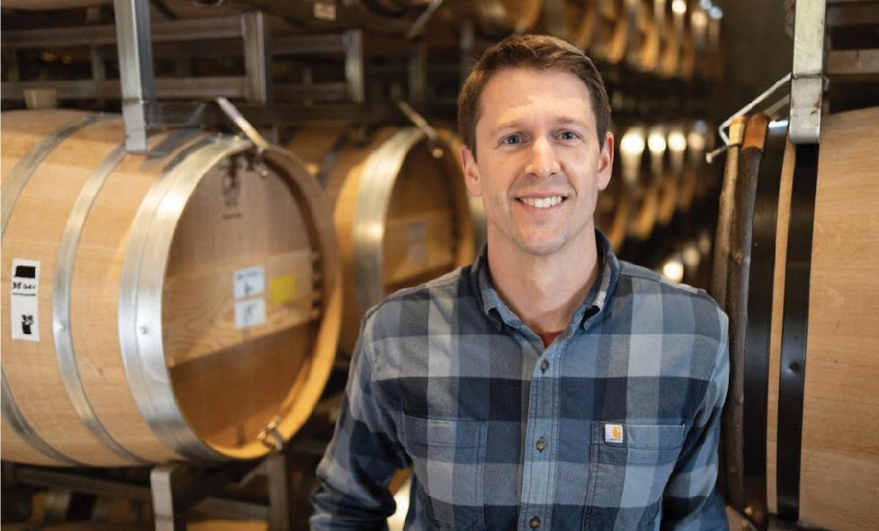 Welcome Magazine Snohomish Andy Ferguson of Piolet Vintners.