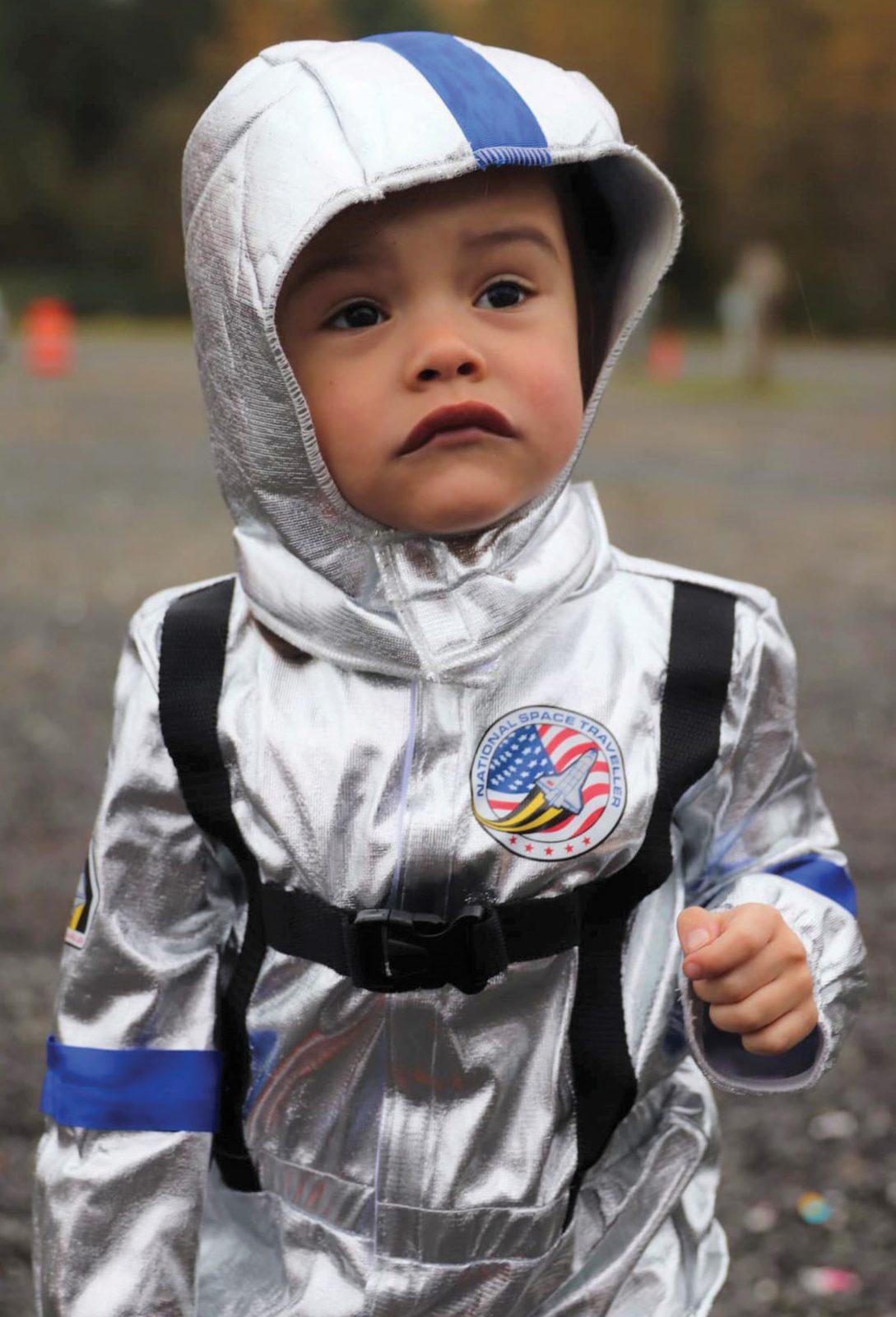 Child in Astronaut Suit