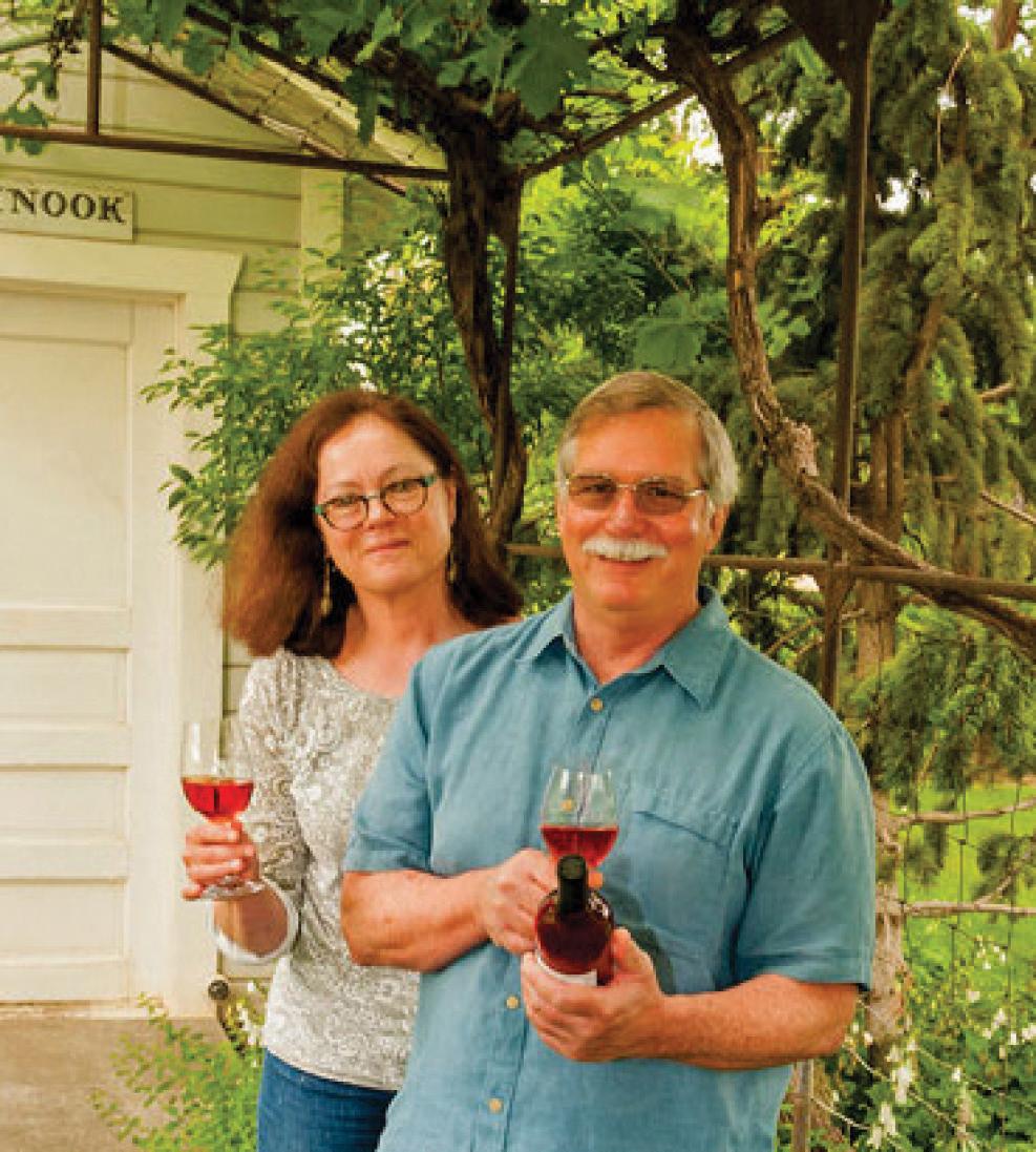 Clay Mackey and Kay Simon of Chinook Wines