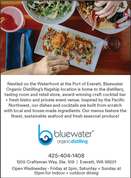 Bluewater Organic Distilling Winter 2024 Ad