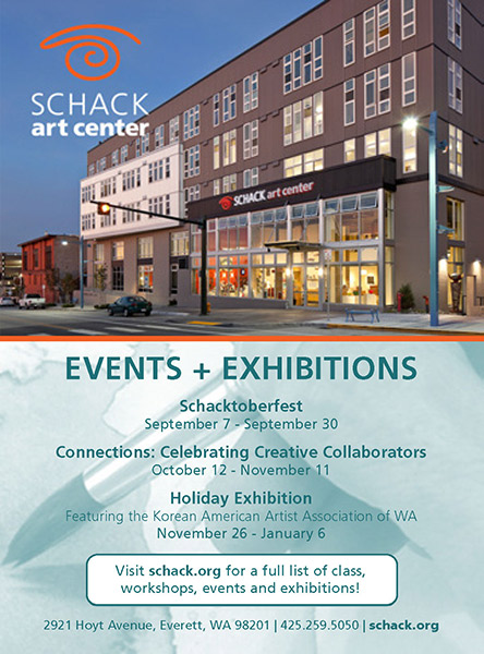 Schack Art Center Winter 2024 Ad