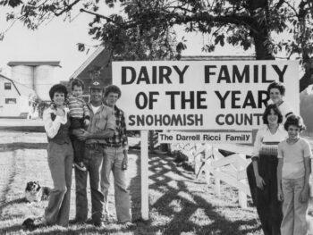 Dairy Family of the year Vintage Ricci family photo
