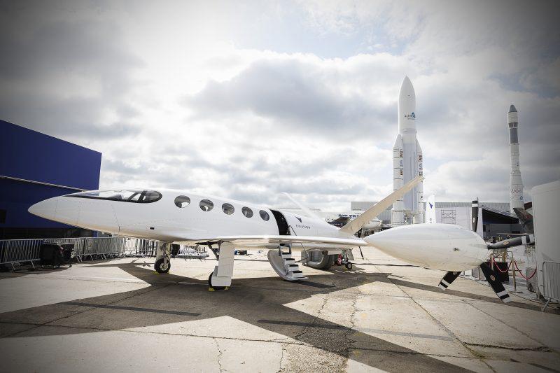Electric Airplane Alice at Paris Air Show