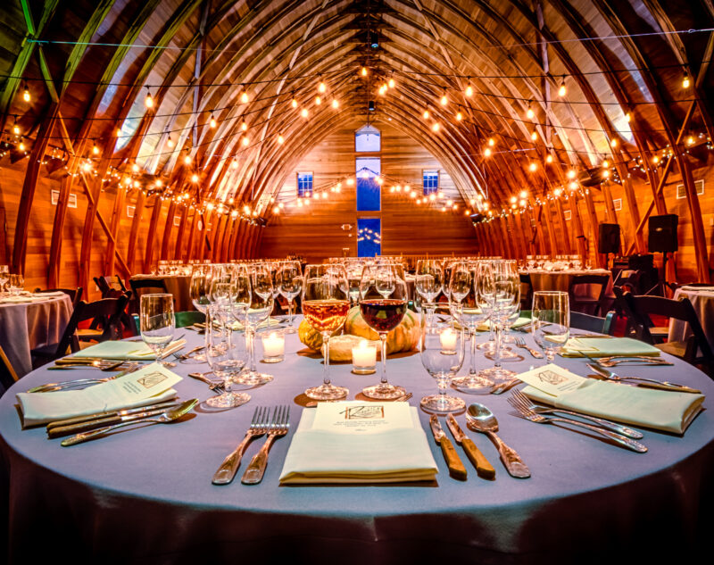 Historic barn loft renovated for fine dining experience at Russell's