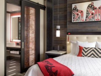 Luxury hotel suite at Tulalip Resort Casino