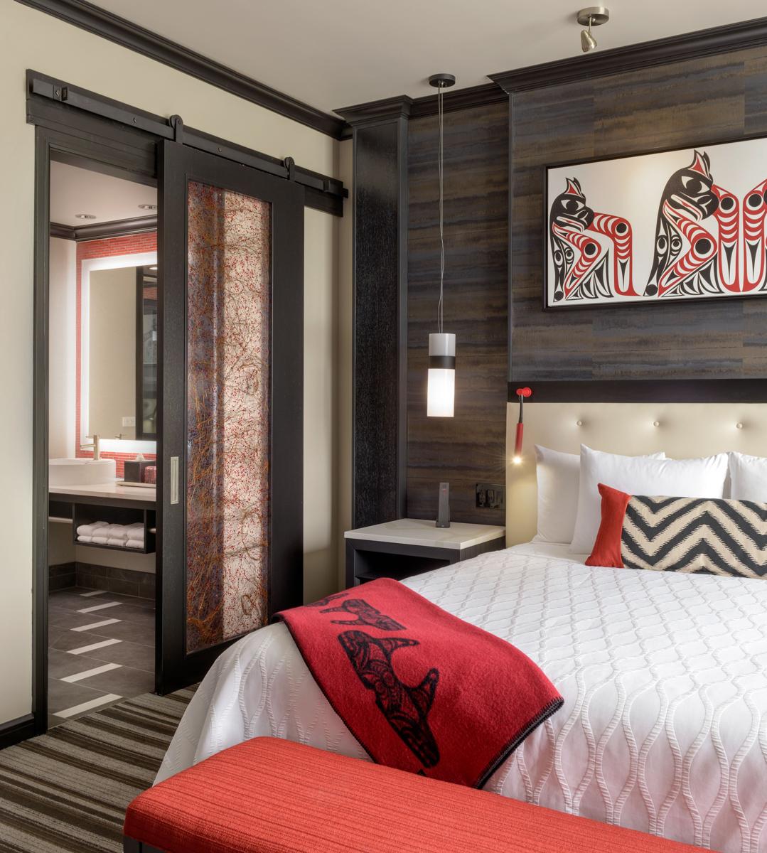 Luxury hotel suite at Tulalip Resort Casino