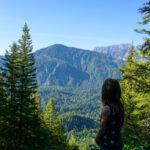 Mountain top view from Heybrook Ridge of Centennial Trail