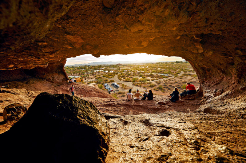 Papago Park view from Hole In The Rock