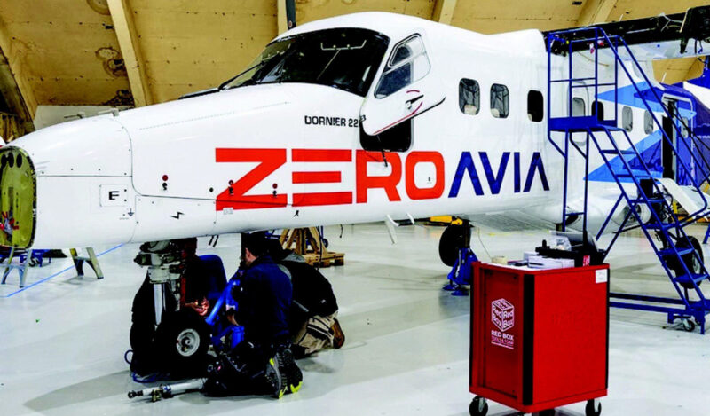 Zero avia renewable hydrogen powertrain electric airplanes