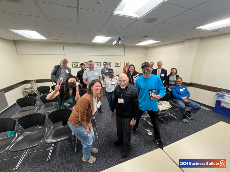 Entrepreneurs at the 2024 Business Builder Expo