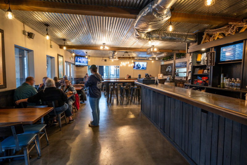 Tapped Camano Interior