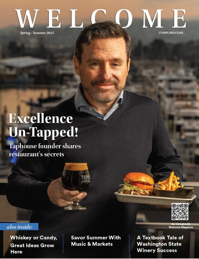 Welcome Magazine Spring Summer 2025 Edition Cover Welcome Magazine Spring Summer 2025 Edition Cover