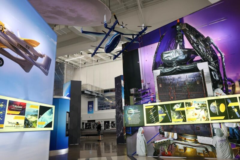 Boeing Future of Flight Drone Models in Flight