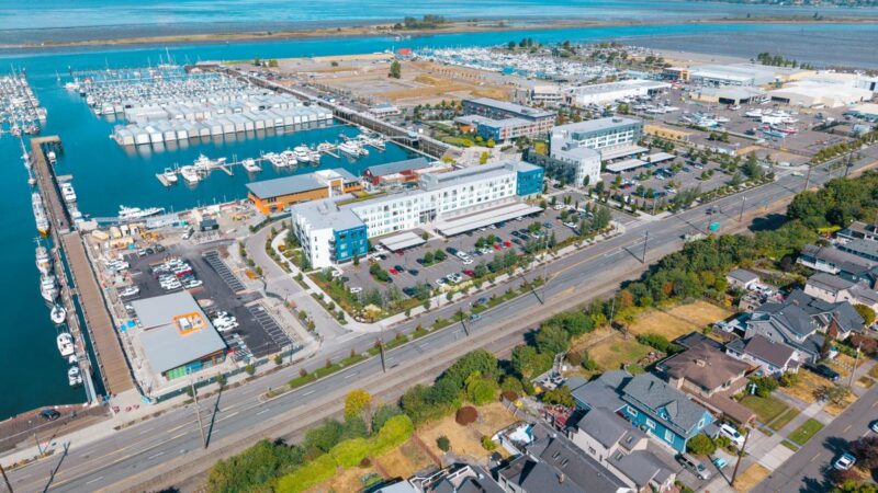 Everett Port Waterfront View