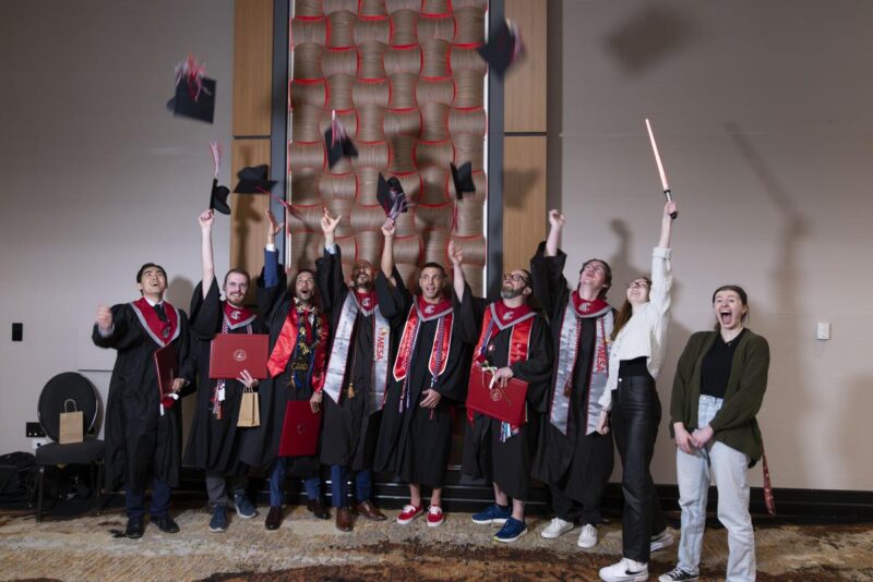 WSU Everett graduates celebrate their achievements at the 2025 Commencement
