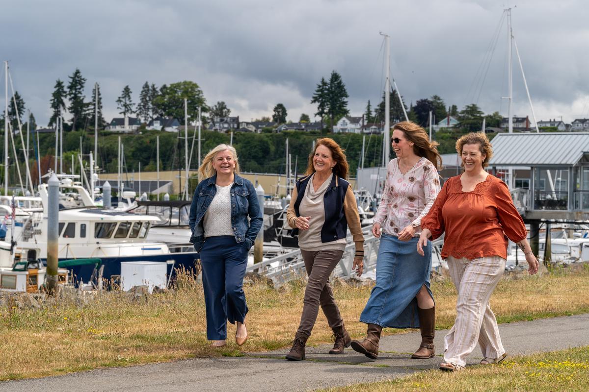 Women who volunteer or serve on boards to support the work