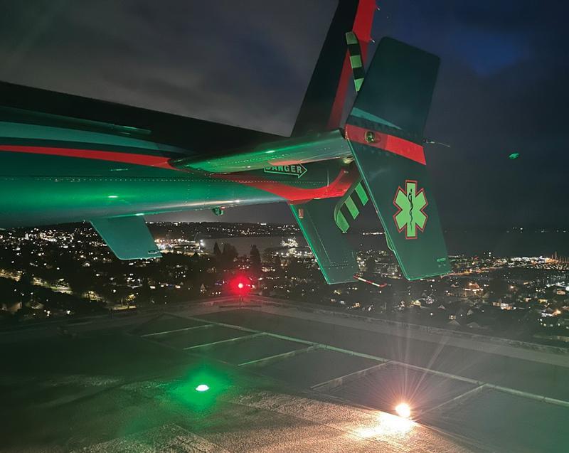 paine field emergency medical helicopter